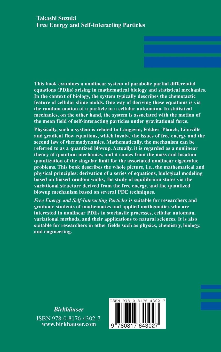 Rückseitencover Free Energy and Self-Interacting Particles