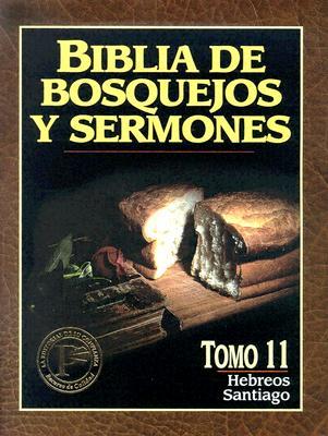Vorderes Coverbild Biblia de Bosquejos y Sermones-RV 1960-Hebreos/Santiago