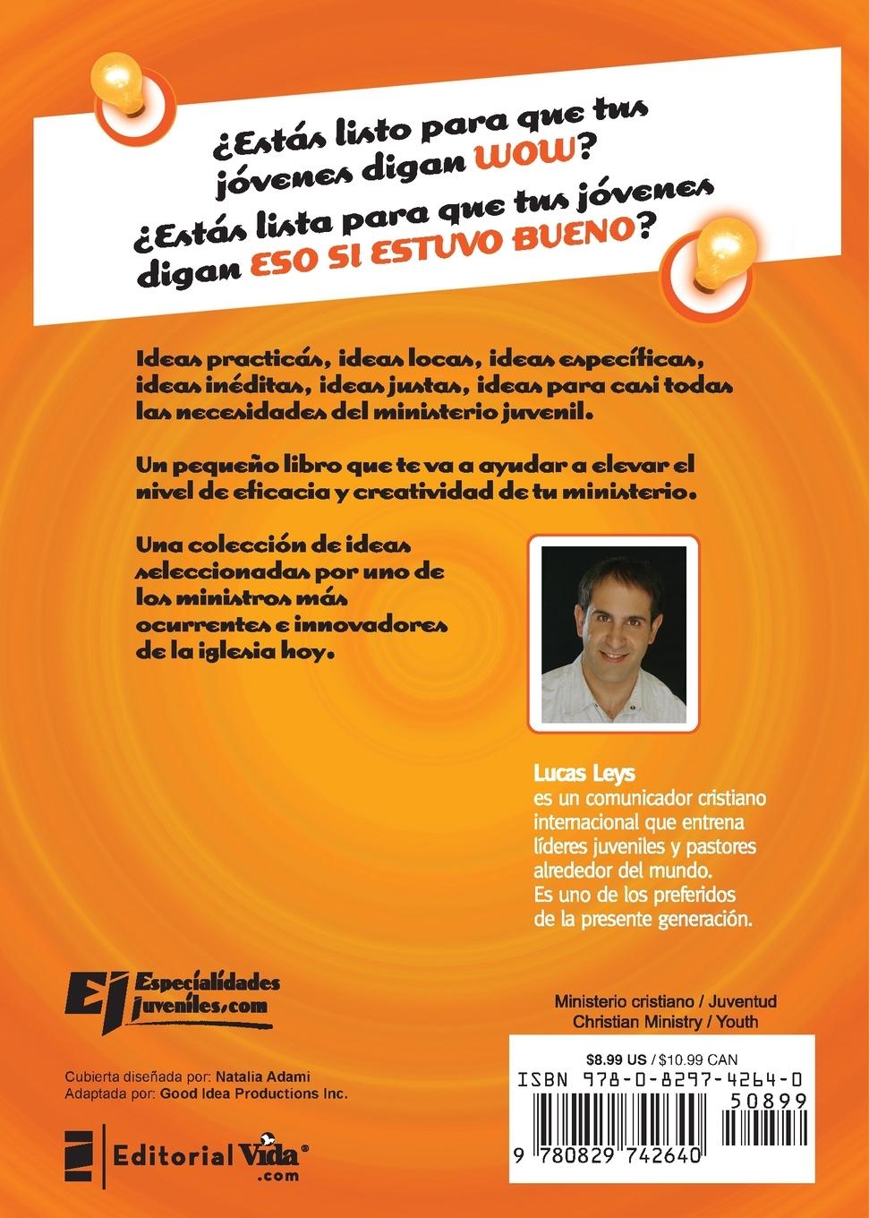 Rückseitencover El 500 Ideas Para el Ministerio Juvenil