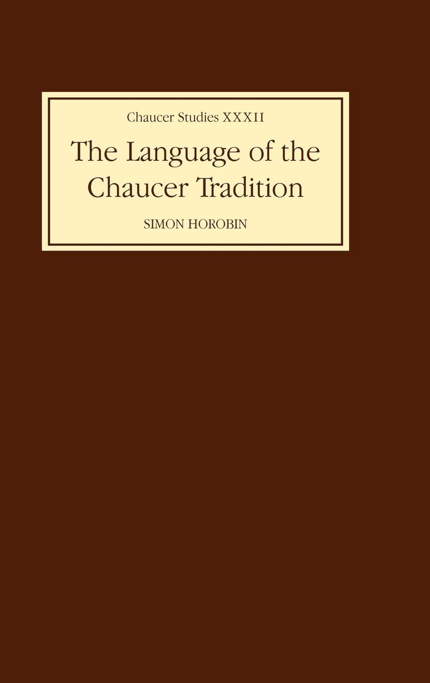 Vorderes Coverbild The Language of the Chaucer Tradition