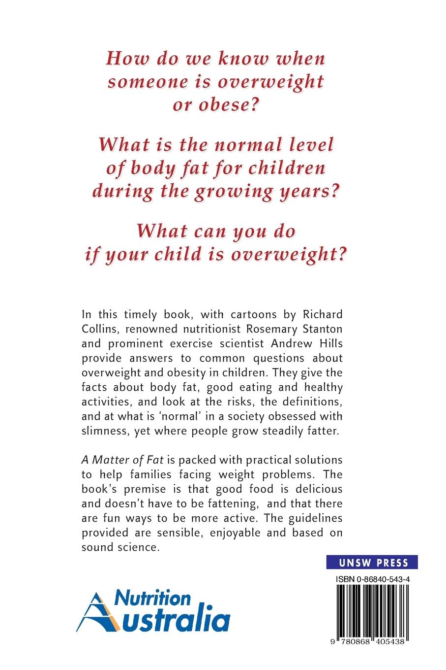 Rückseitencover A Matter of Fat