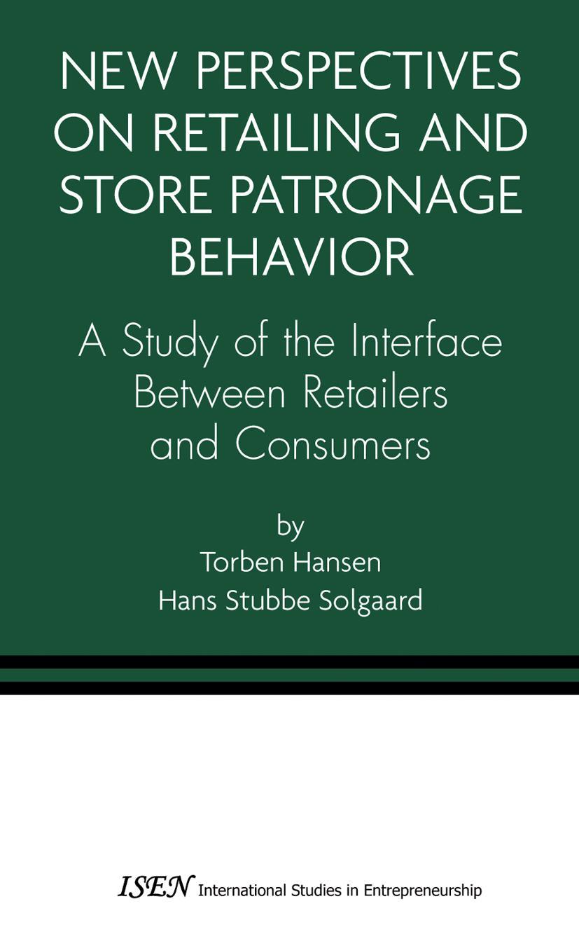 Vorderes Coverbild New Perspectives on Retailing and Store Patronage Behavior