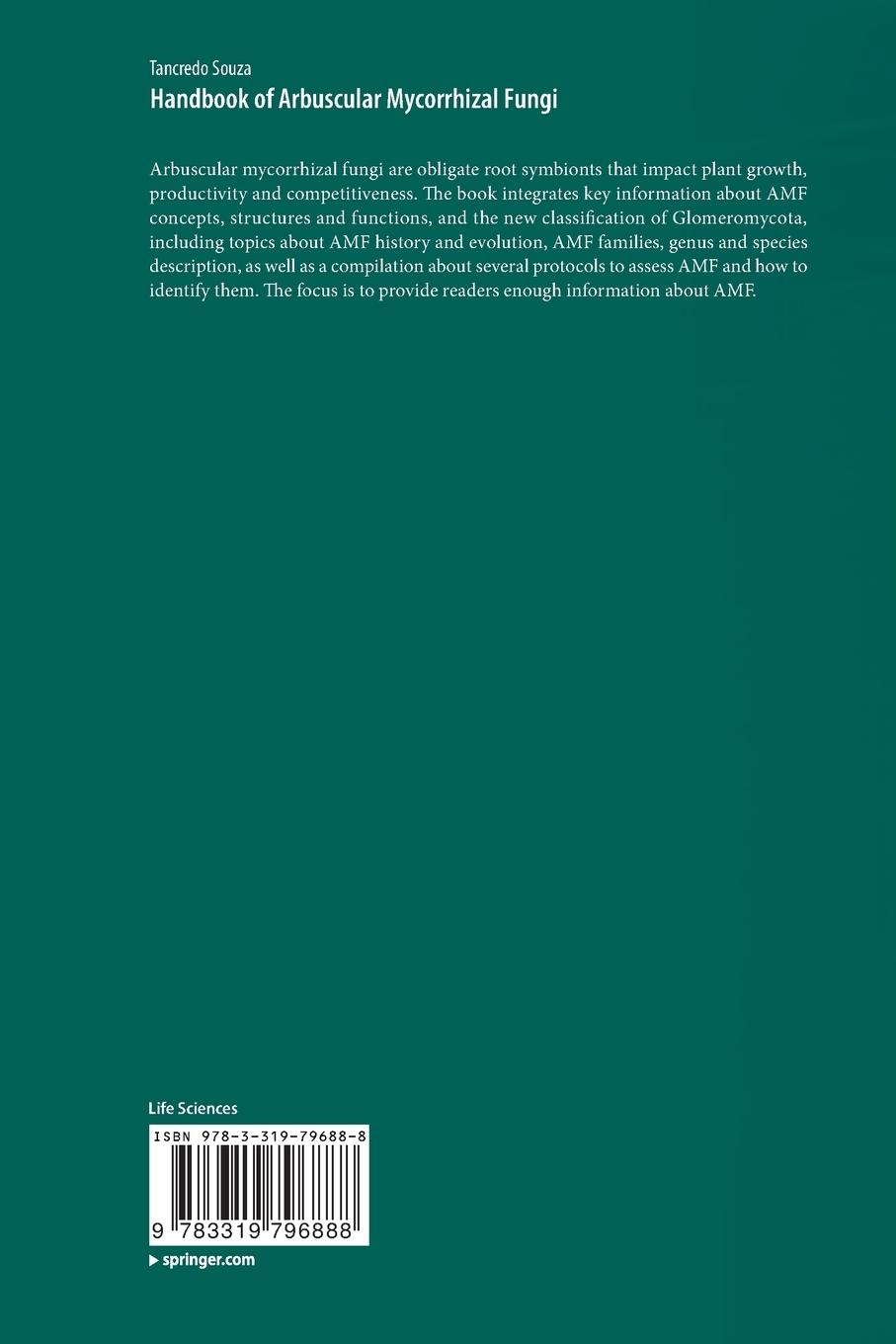 Rückseitencover Handbook of Arbuscular Mycorrhizal Fungi
