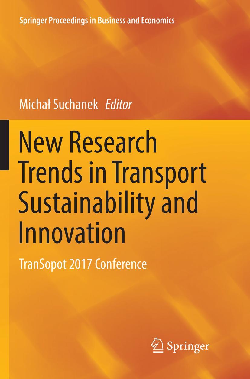 Vorderes Coverbild New Research Trends in Transport Sustainability and Innovation