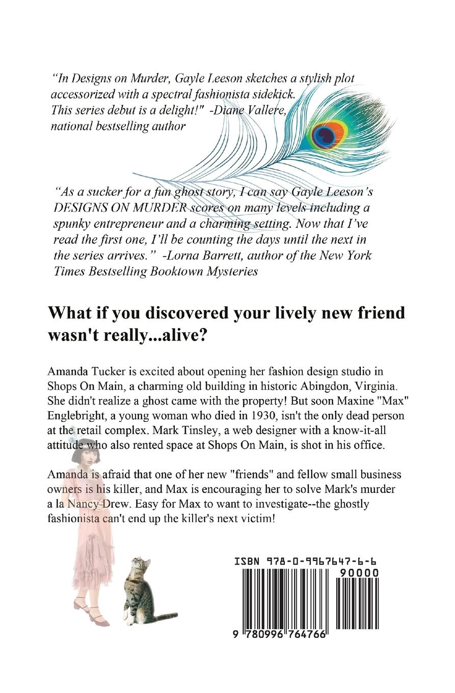 Rückseitencover Designs On Murder