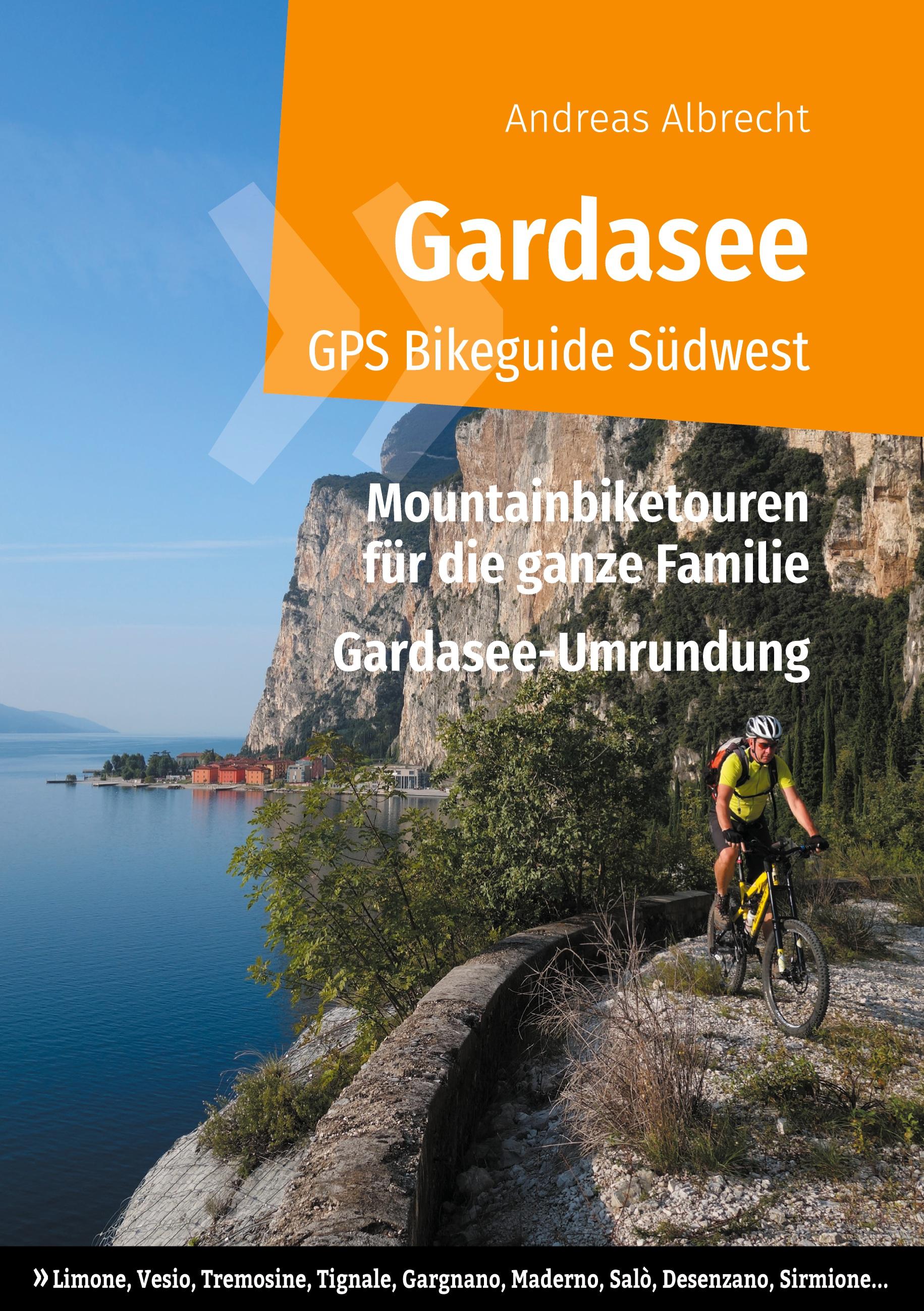 Vorderes Coverbild Gardasee GPS Bikeguide Südwest