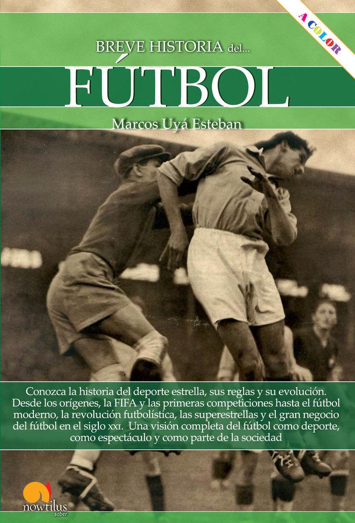 Vorderes Coverbild Breve historia del fútbol