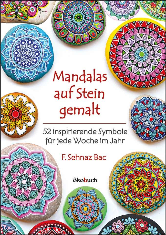 Vorderes Coverbild Mandalas auf Stein gemalt