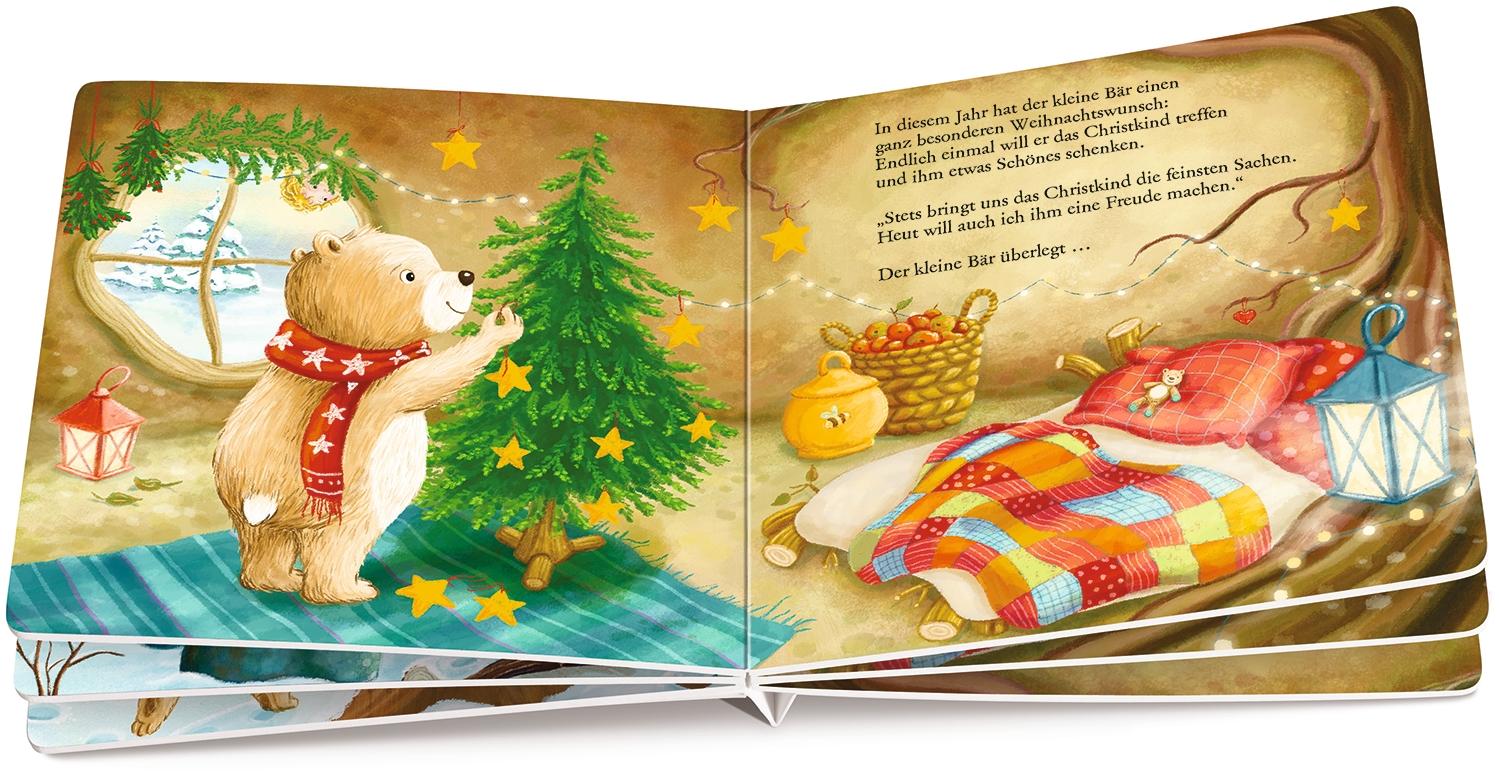 Beispielinhalt (Bild) Wann kommst du, liebes Christkind?