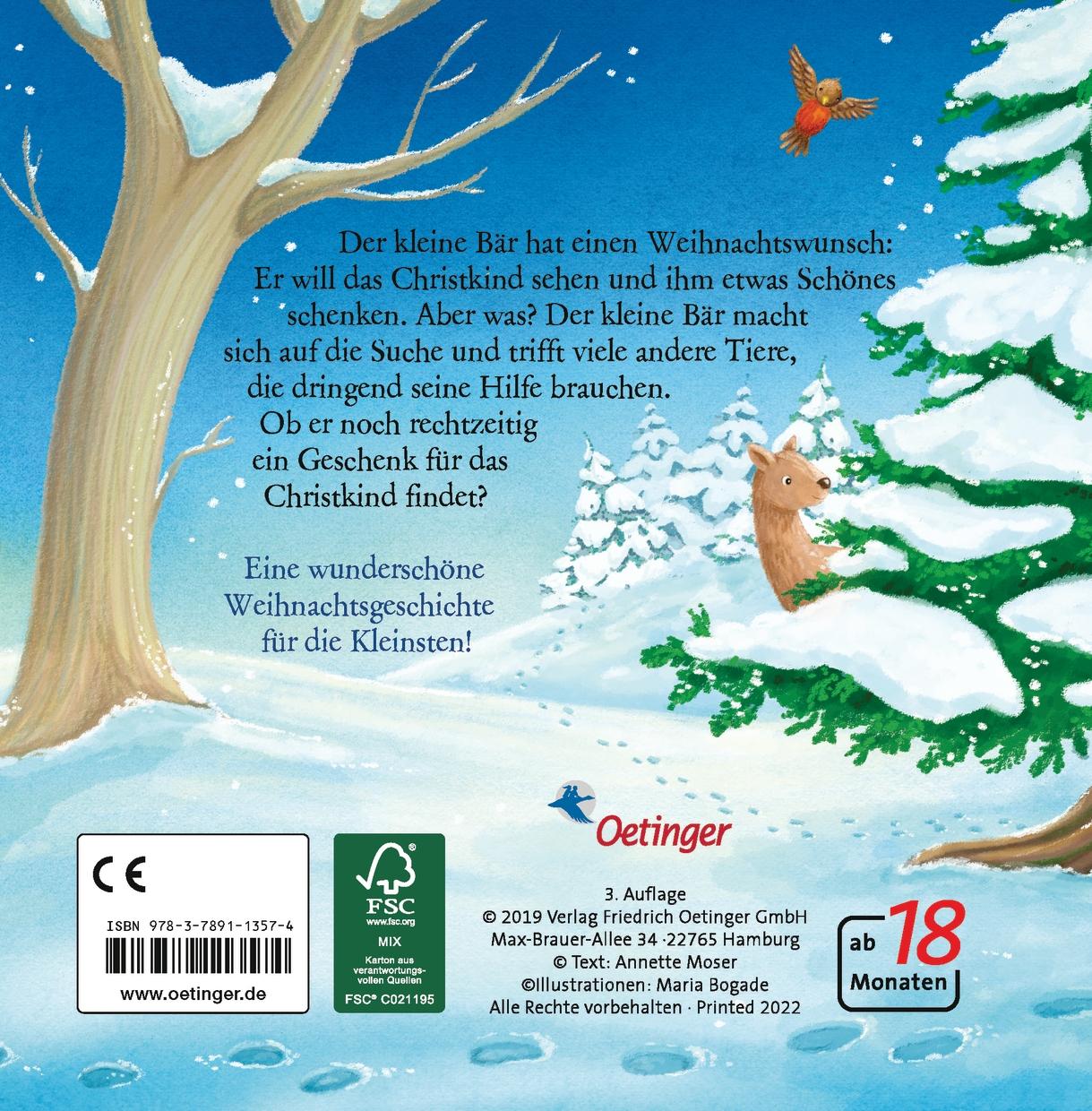 Rückseitencover Wann kommst du, liebes Christkind?