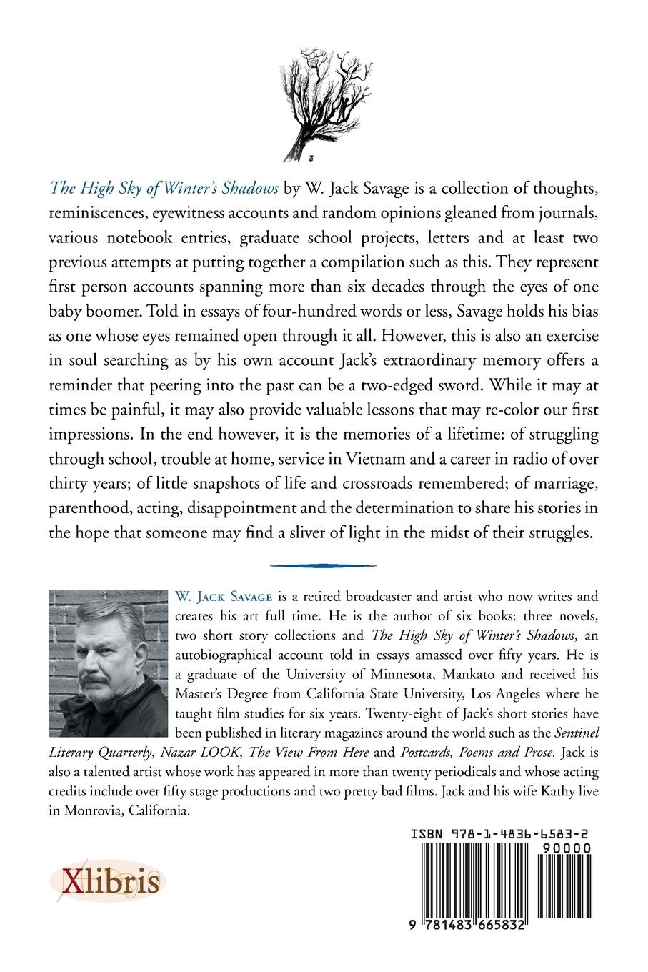 Rückseitencover The High Sky of Winter's Shadows