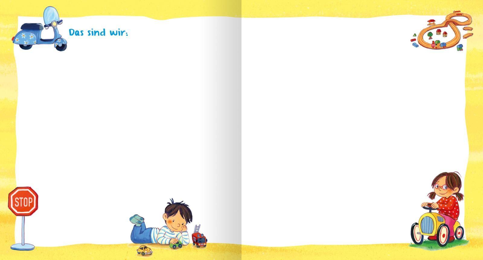 Beispielinhalt (Bild) Meine Kindergarten-Freunde (Fahrzeuge)