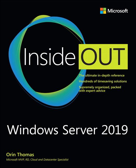 Vorderes Coverbild Windows Server 2019 Inside Out