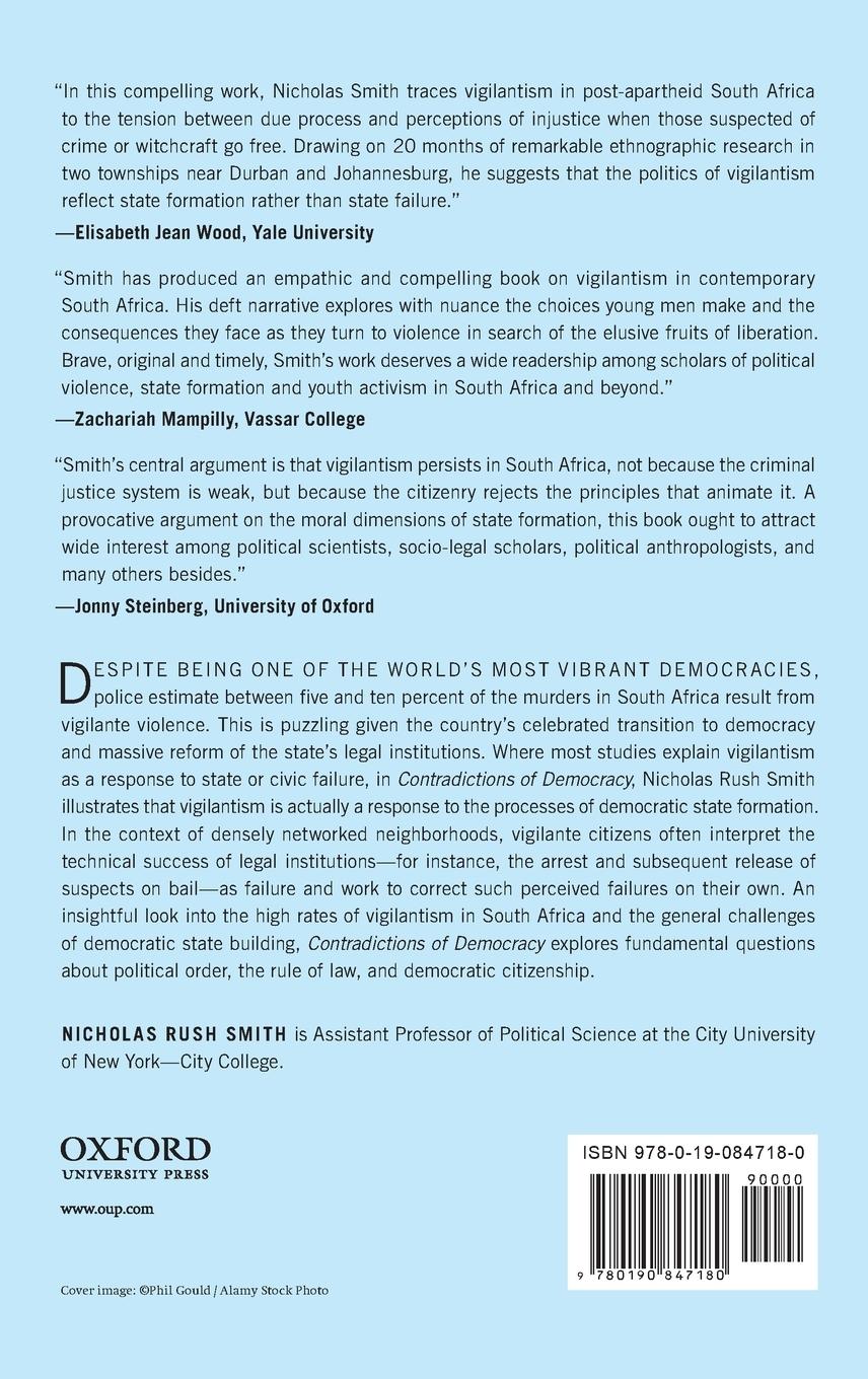 Rückseitencover Contradictions of Democracy