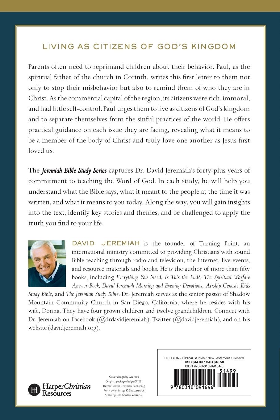 Rückseitencover A 1 Corinthians