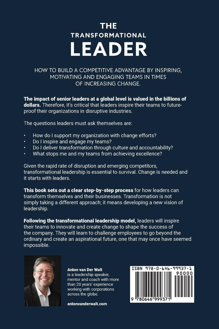 Rückseitencover The Transformational Leader