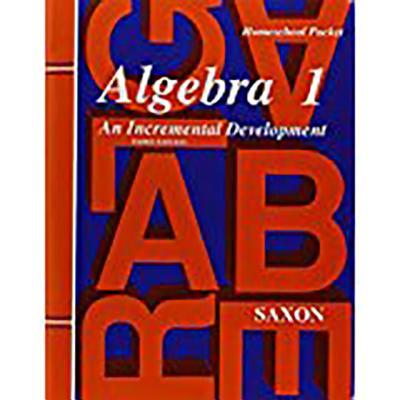 Vorderes Coverbild Saxon Algebra 1 Answer Key & Tests Third Edition