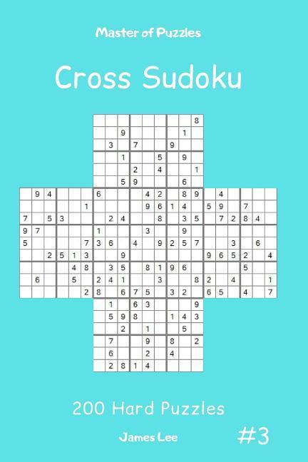 Vorderes Coverbild Master of Puzzles Cross Sudoku - 200 Hard Puzzles Vol.3