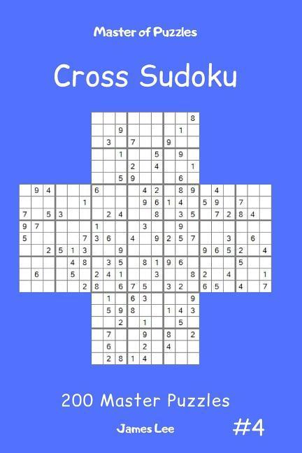 Vorderes Coverbild Master of Puzzles Cross Sudoku - 200 Master Puzzles Vol.4