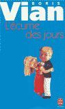 Vorderes Coverbild L' Ecume des jours