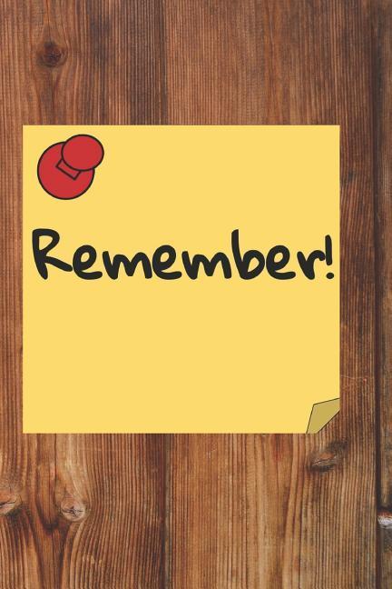 Vorderes Coverbild Remember