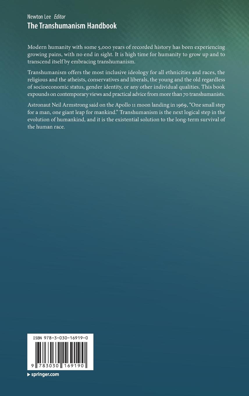 Rückseitencover The Transhumanism Handbook