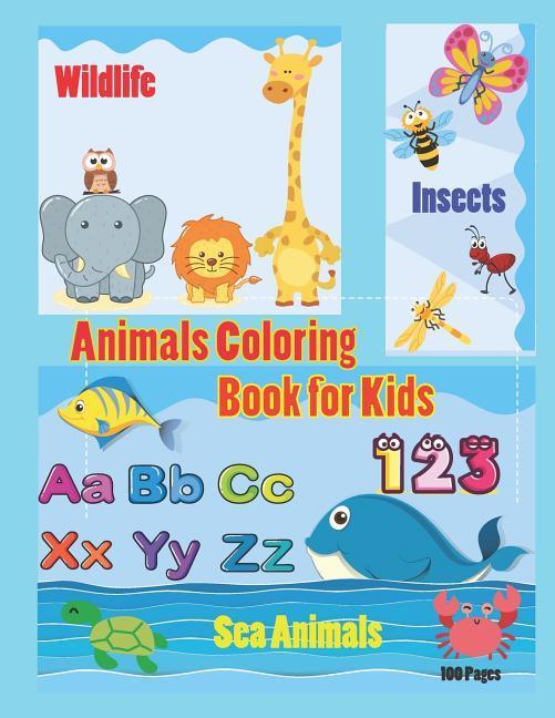 Vorderes Coverbild Animals Coloring Book for Kids
