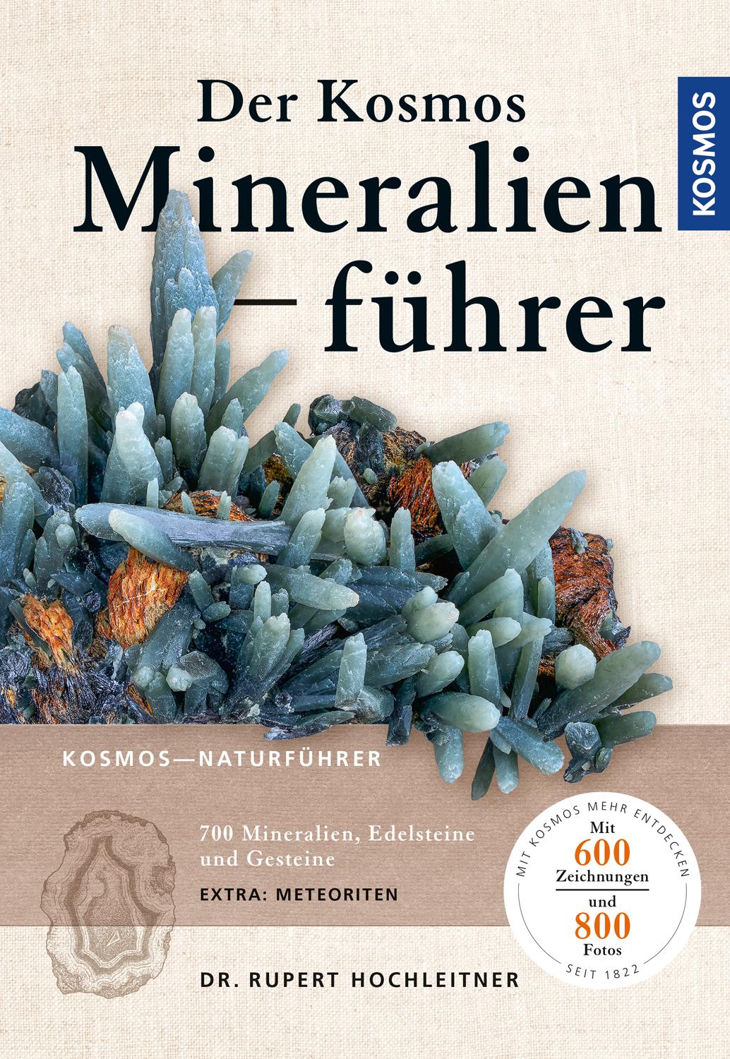Vorderes Coverbild Der Kosmos Mineralienführer