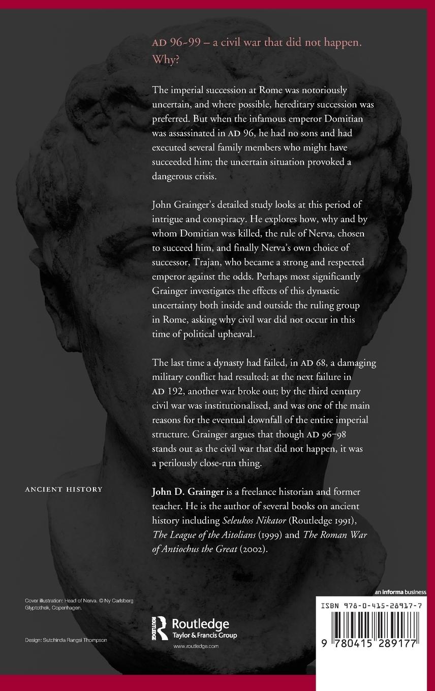 Rückseitencover Nerva and the Roman Succession Crisis of AD 96-99