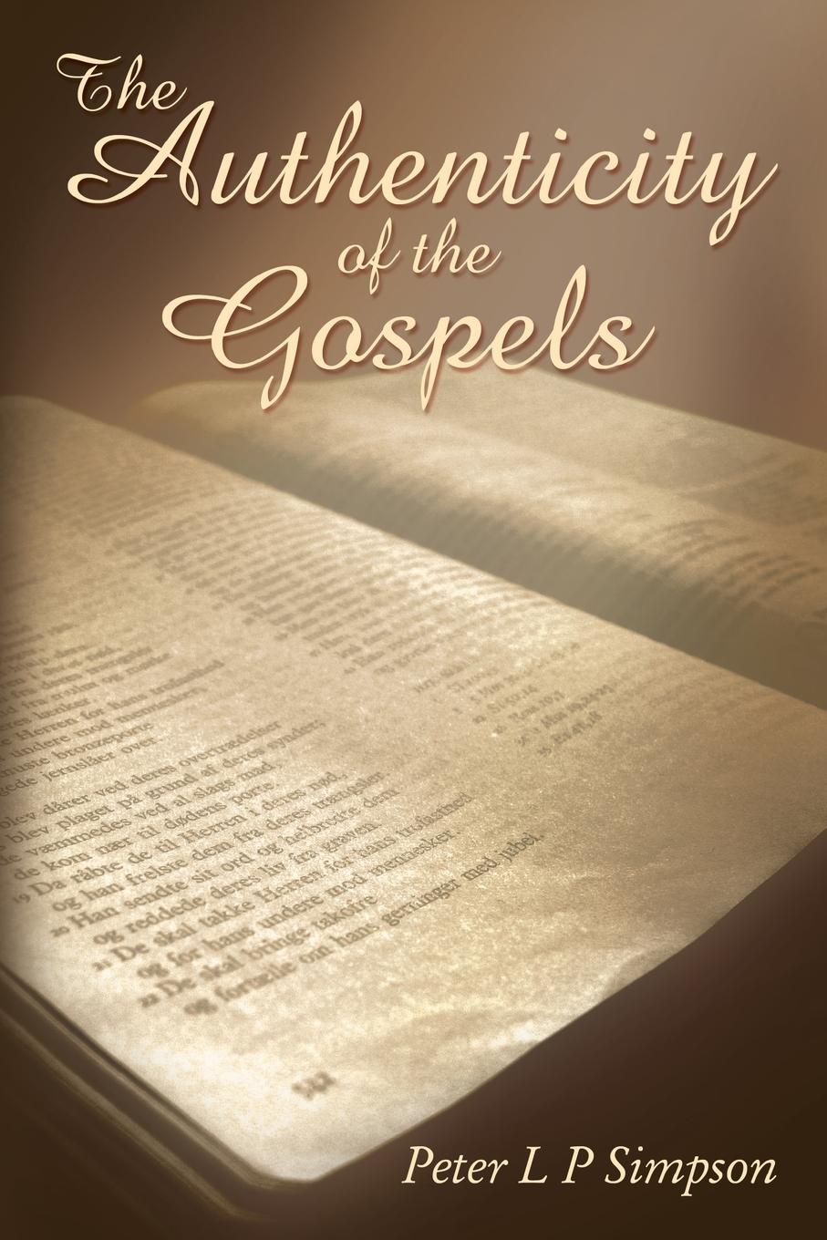 Vorderes Coverbild The Authenticity of the Gospels