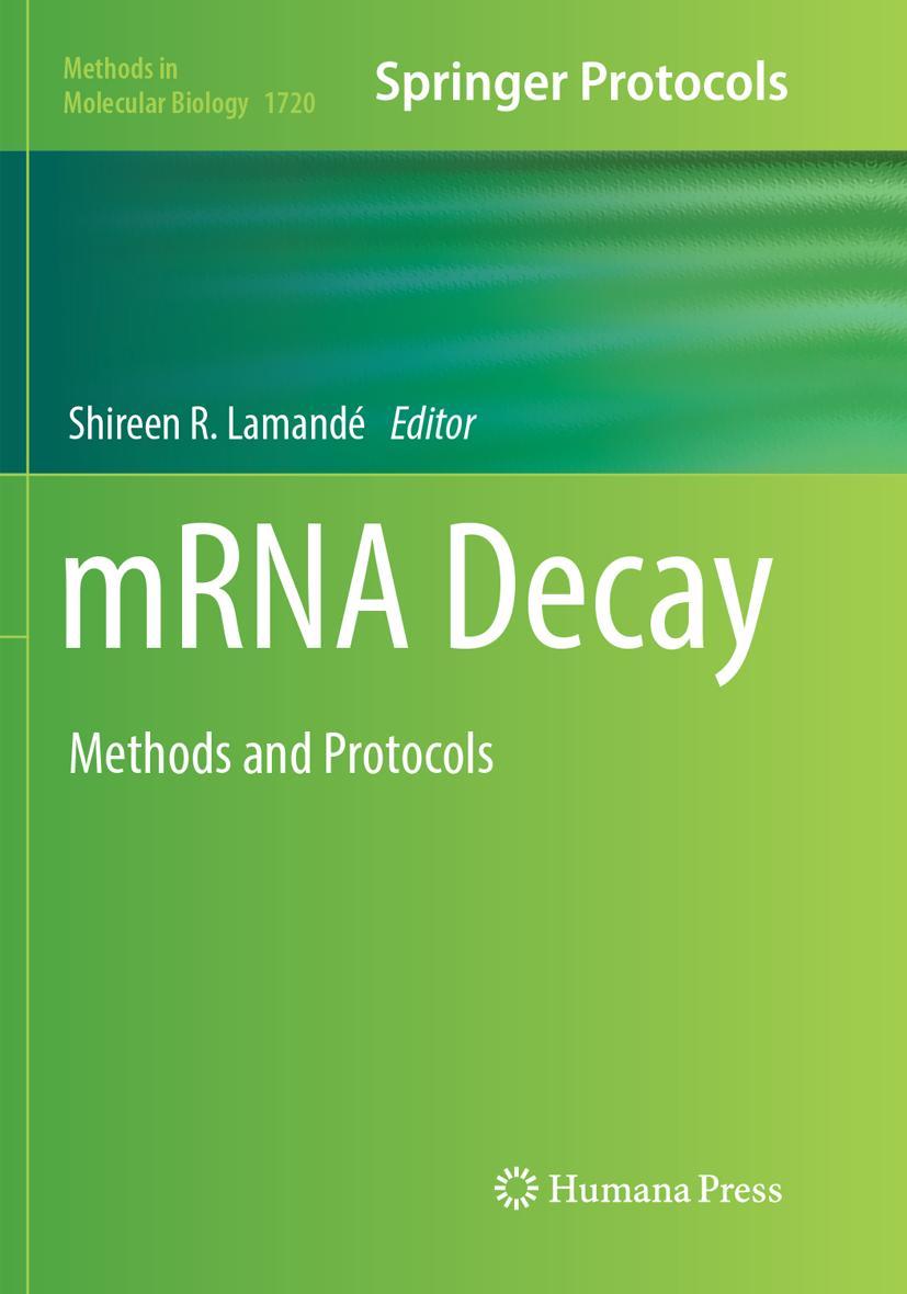 Vorderes Coverbild mRNA Decay