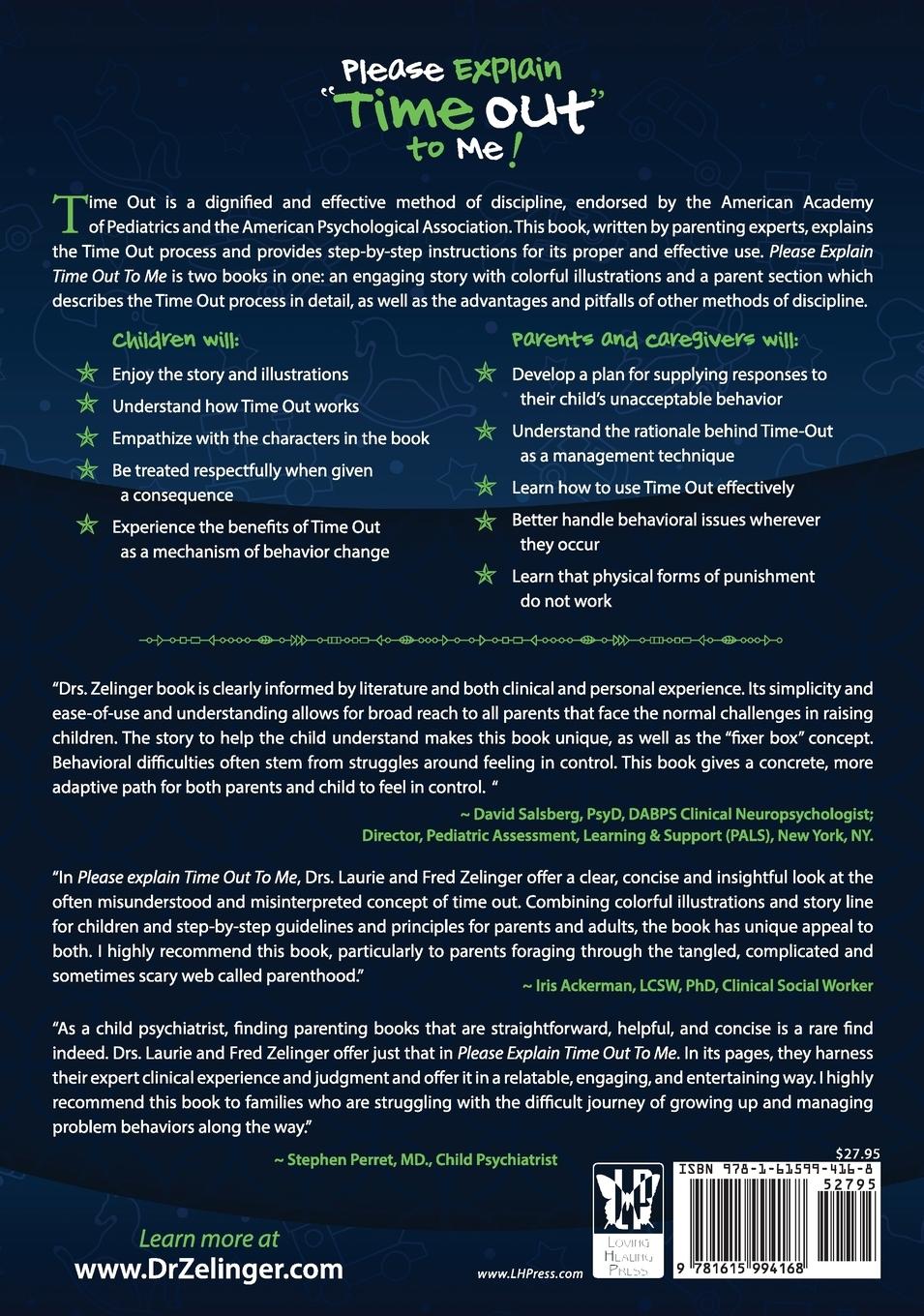 Rückseitencover Please Explain Time Out to Me