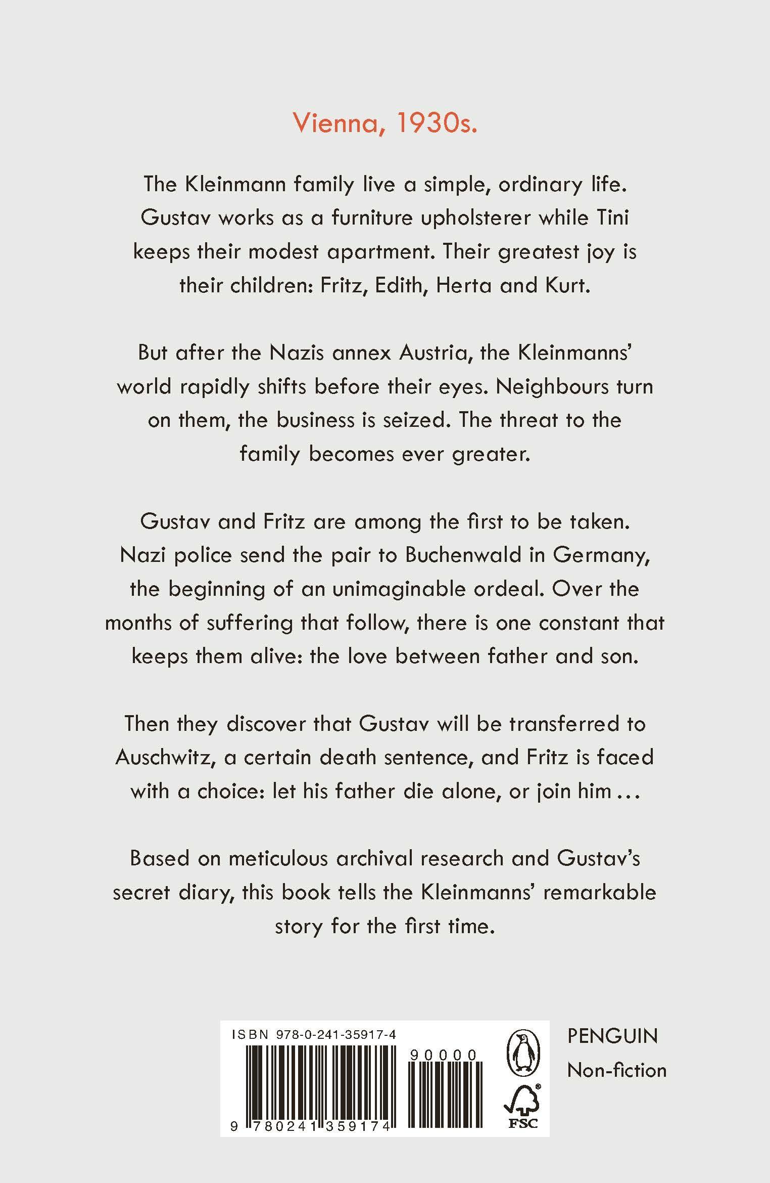 Rückseitencover The Boy Who Followed His Father into Auschwitz