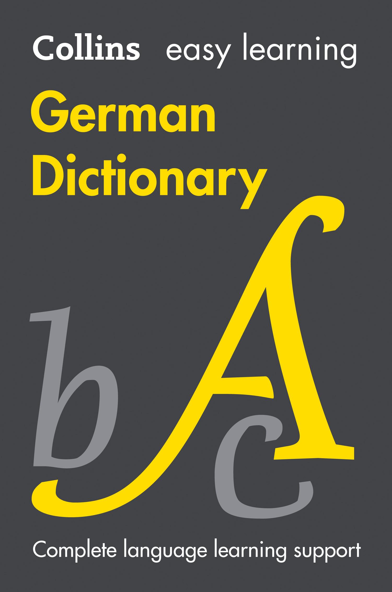 Vorderes Coverbild Easy Learning German Dictionary