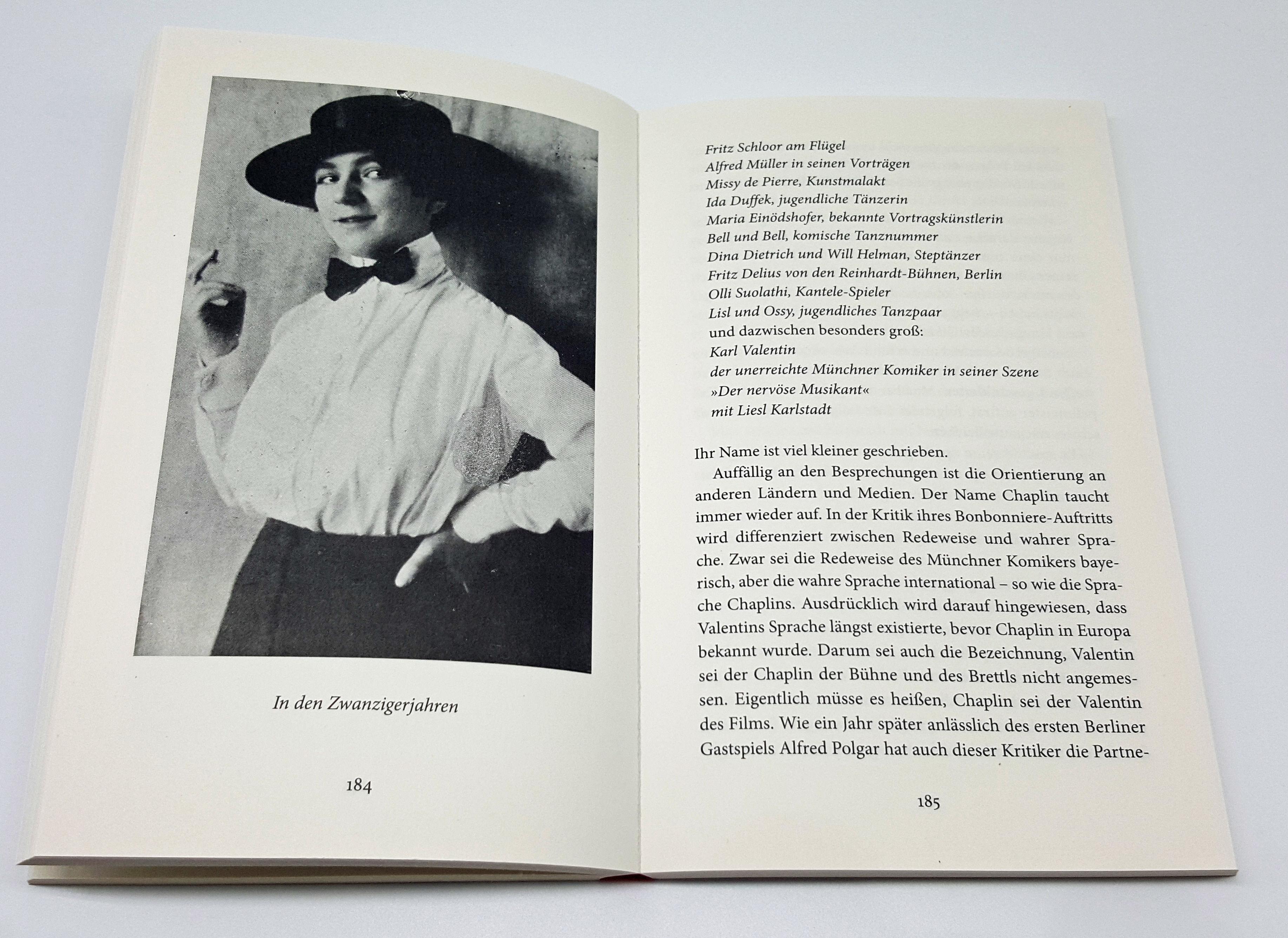 Beispielinhalt (Bild) Liesl Karlstadt