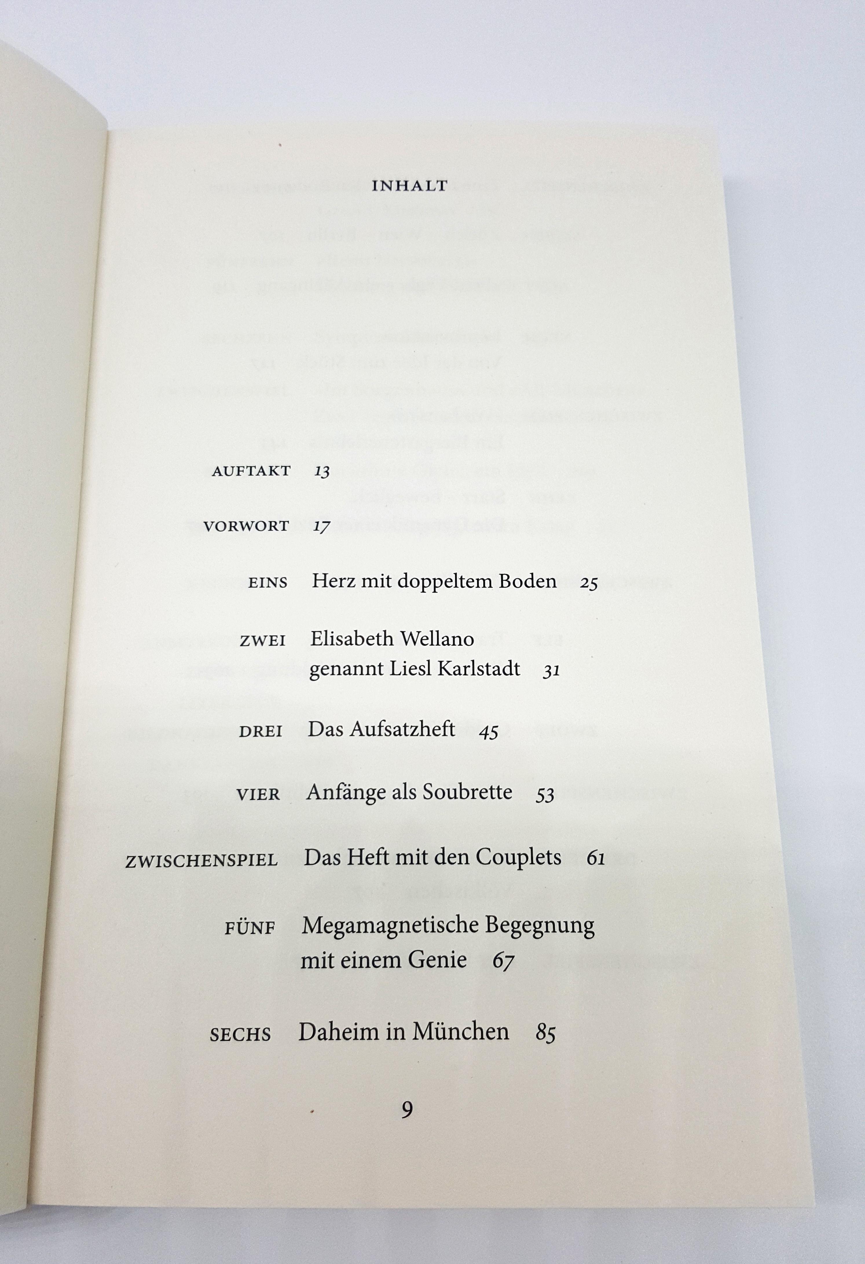 Beispielinhalt (Bild) Liesl Karlstadt