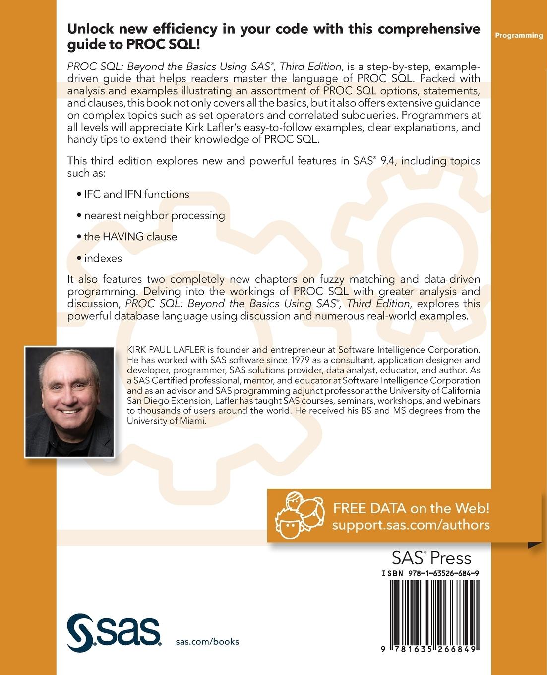 Rückseitencover PROC SQL