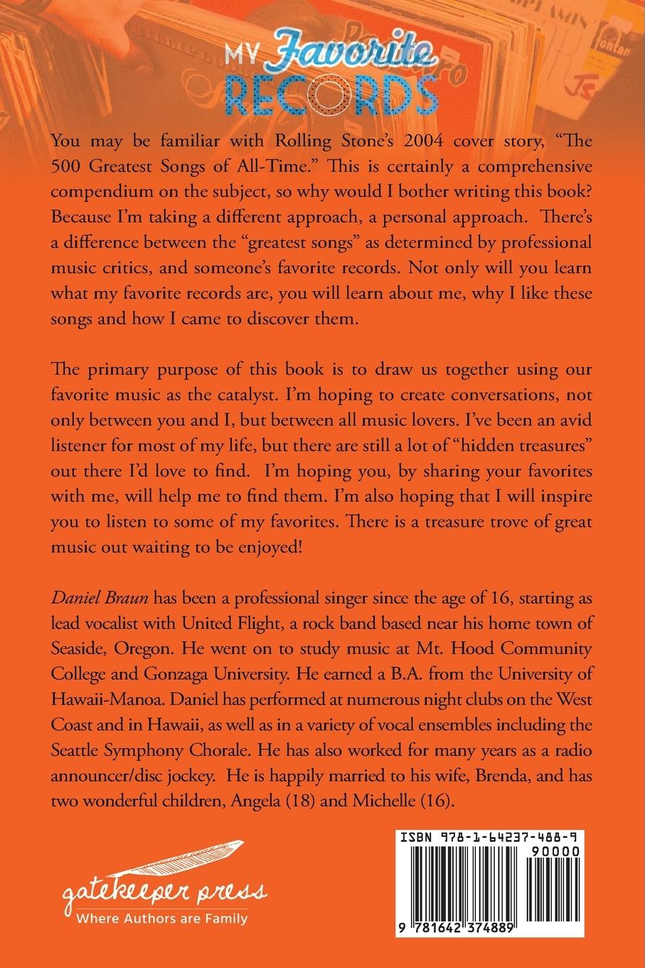 Rückseitencover My Favorite Records