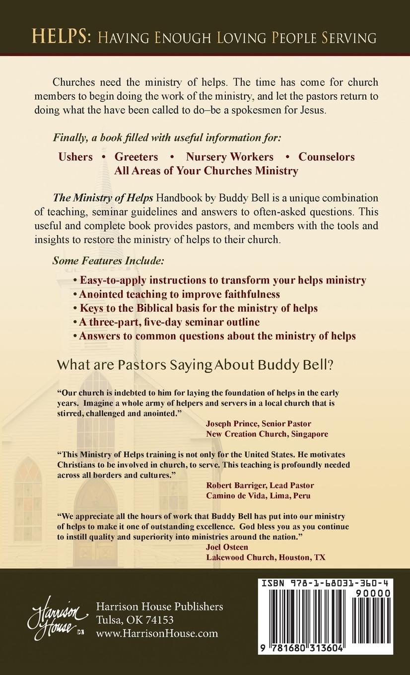 Rückseitencover Ministry of Helps