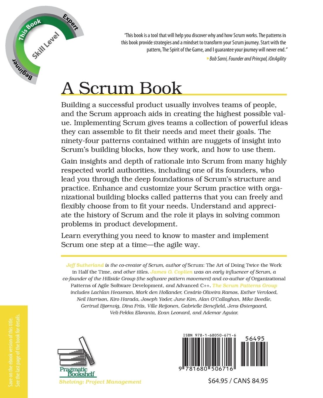Rückseitencover A Scrum Book