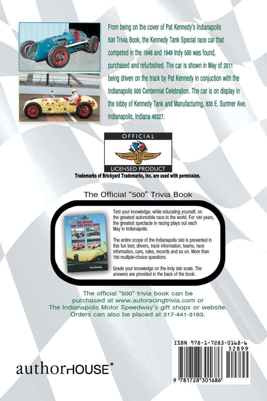 Rückseitencover Indy 500 Recaps