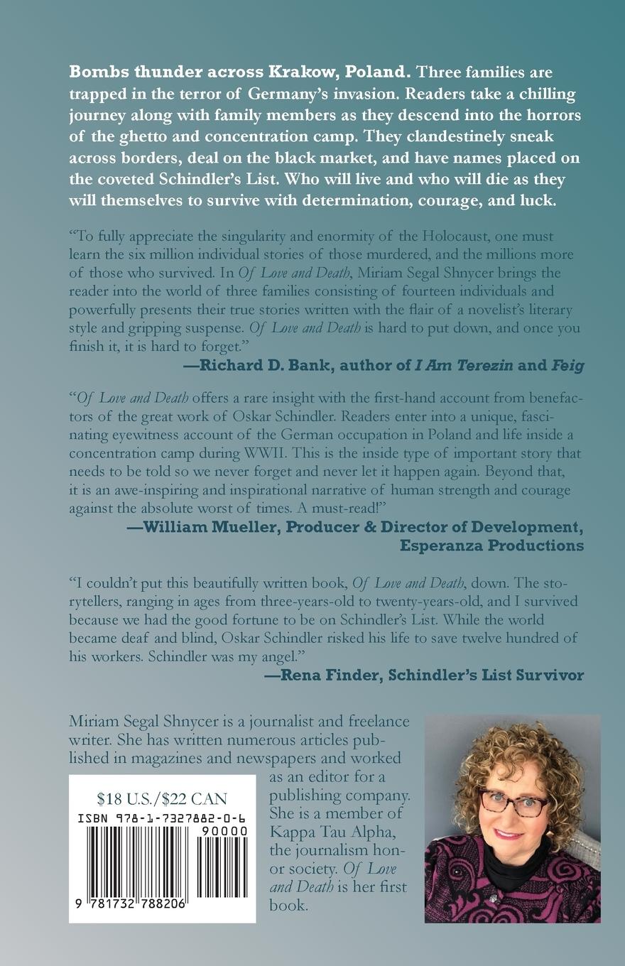 Rückseitencover Of Love and Death