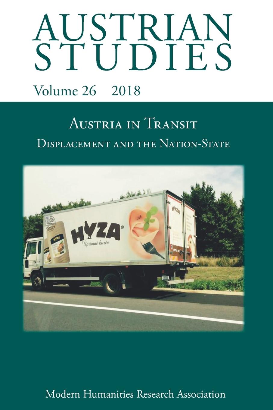 Vorderes Coverbild Austrian Studies 26