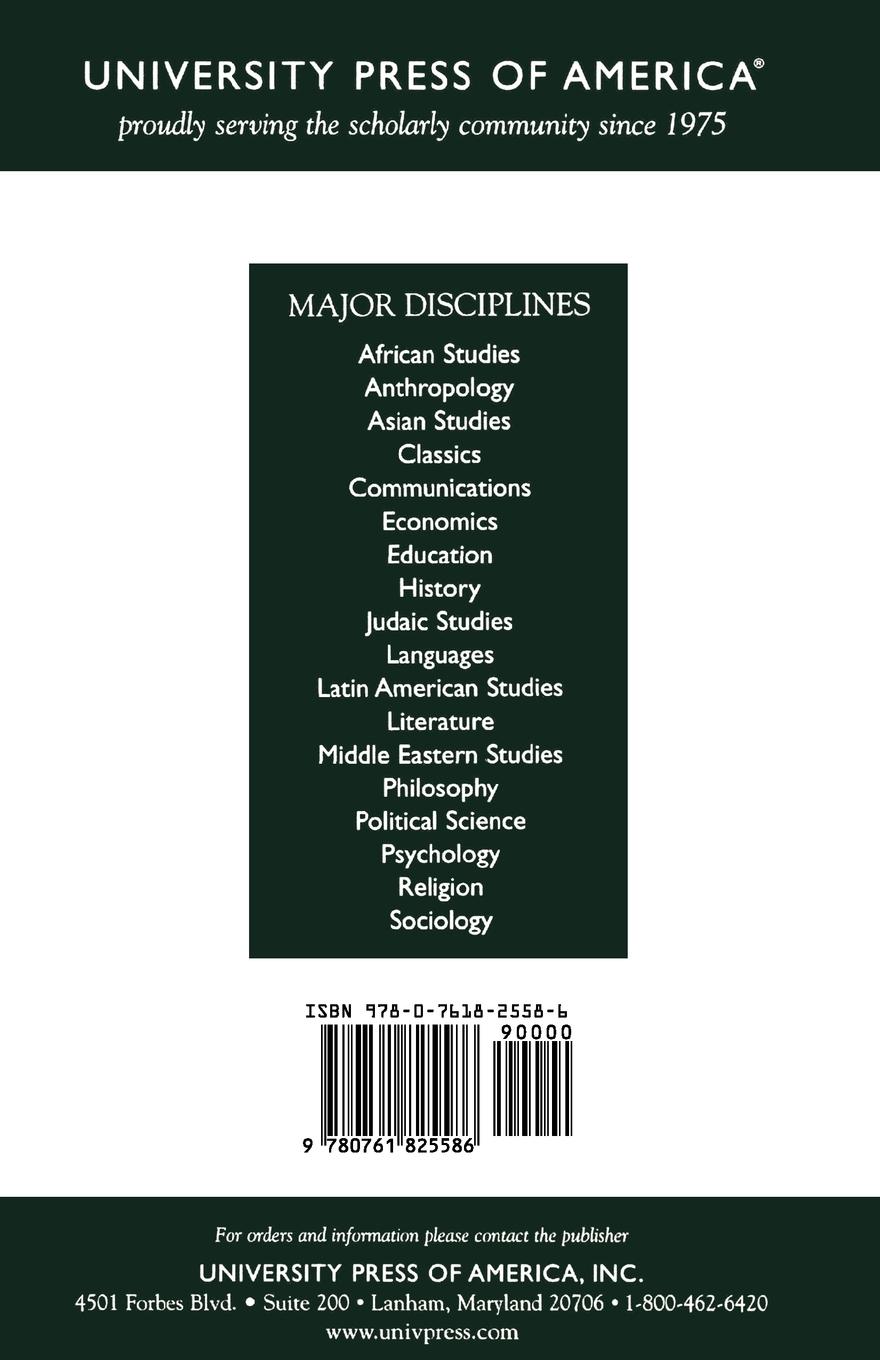Rückseitencover Curriculum and the American Rural School