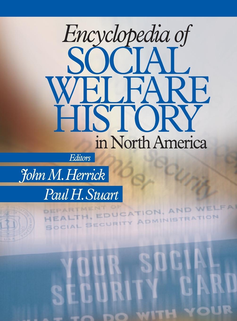 Vorderes Coverbild Encyclopedia of Social Welfare History in North America