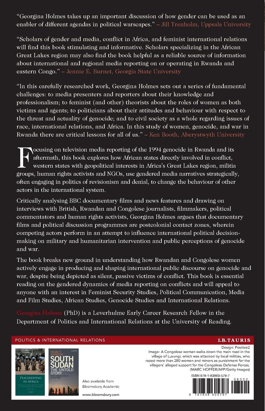 Rückseitencover Women and War in Rwanda