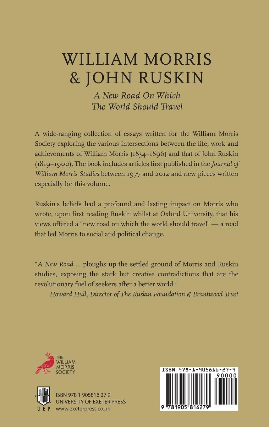 Rückseitencover William Morris and John Ruskin