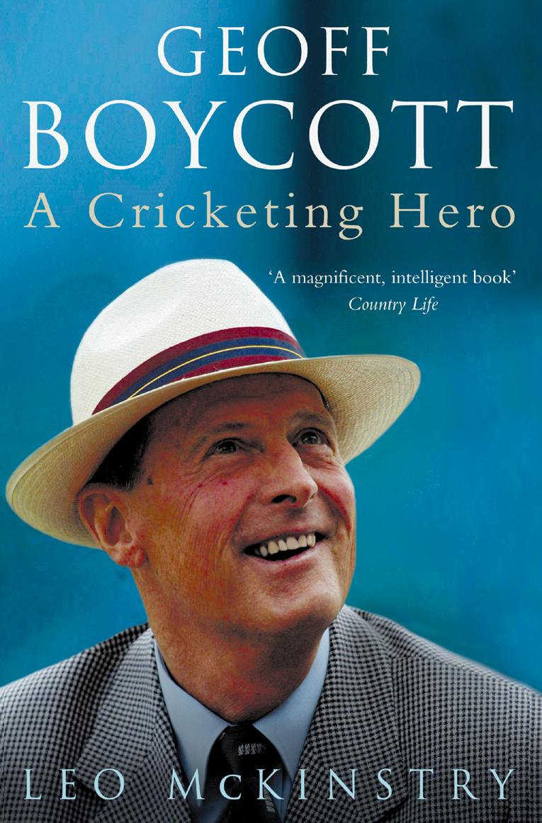 Vorderes Coverbild Geoff Boycott
