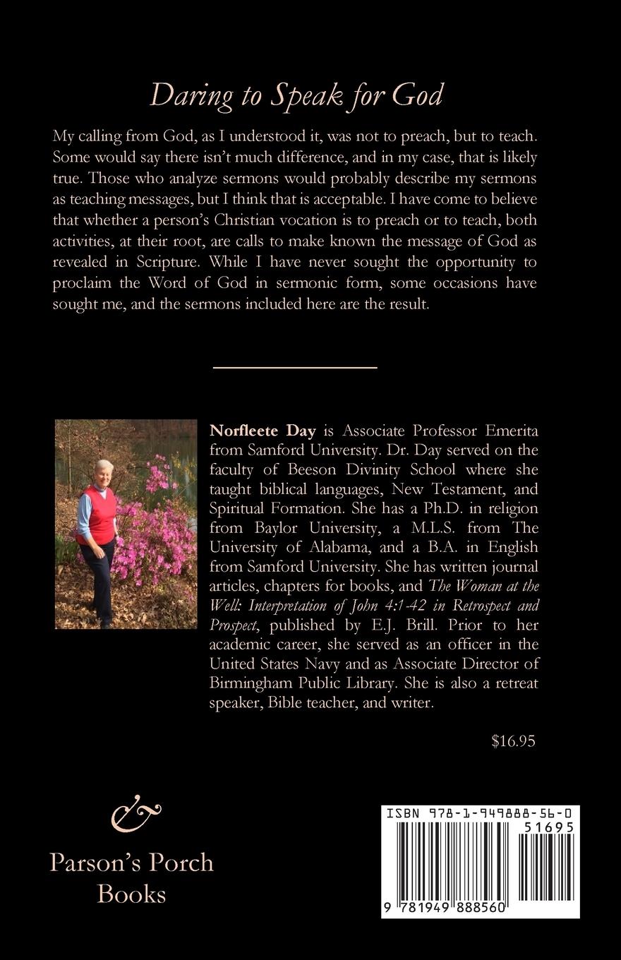 Rückseitencover Daring to Speak for God