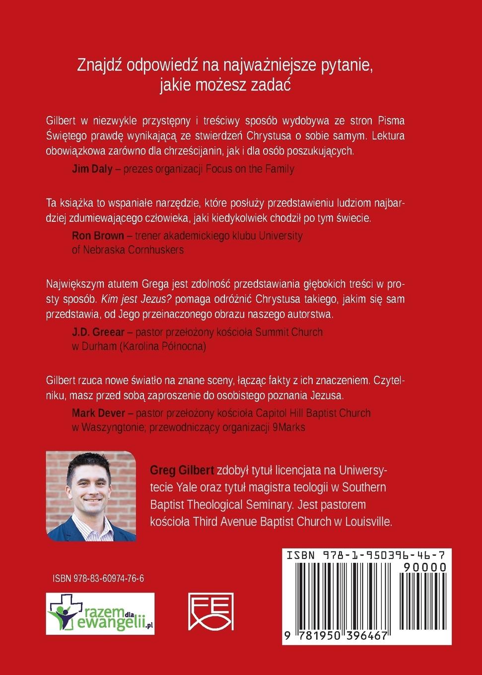 Rückseitencover Kim jest Jezus? (Who is Jesus?) (Polish)